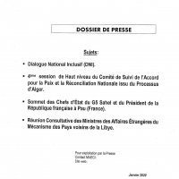 Dossier de presse du 28 Janvier 2020