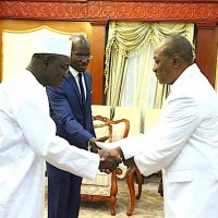 Présentation des lettres de créances de SEM MOUMOUNI MAMOUDOU Ambassadeur de la République du Niger en Guinée le jeudi 20 juin 2019 à Conakry