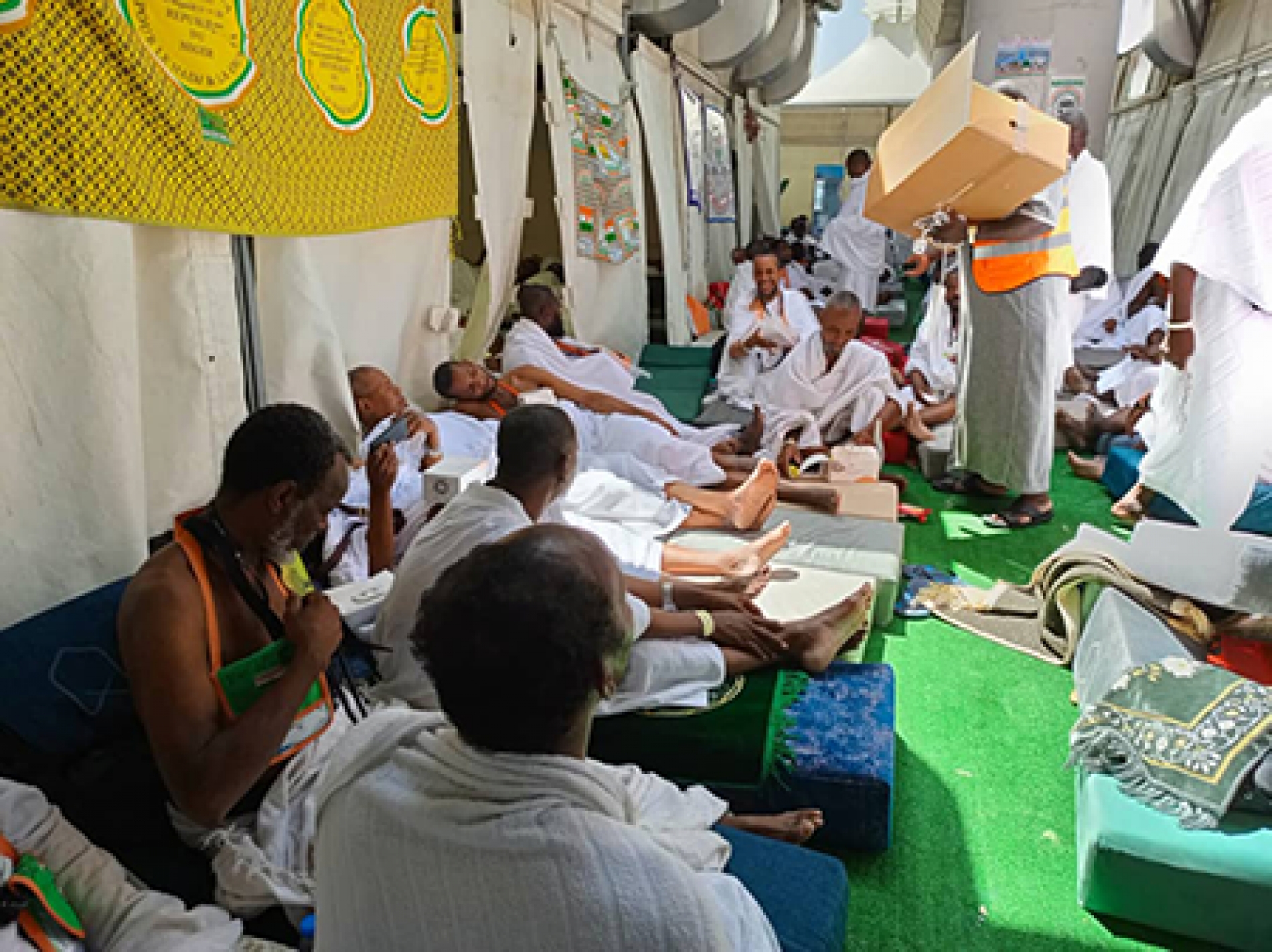 Début du Hadj 2023 : Les pèlerins nigériens sur le site sacré d’Arafat ce matin