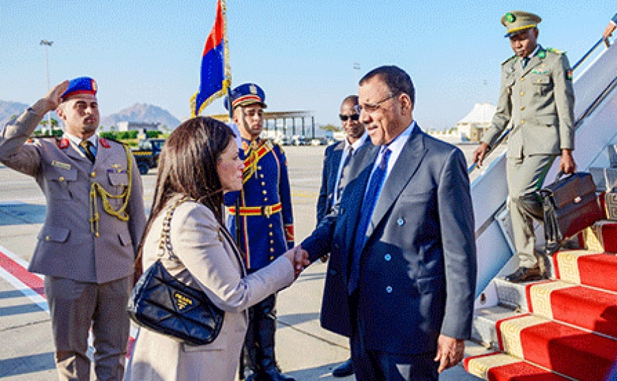 Arrivée, hier, du Président de la République à Charm El Cheikh en Egypte : SE. Mohamed Bazoum prend part aux travaux de la COP 27